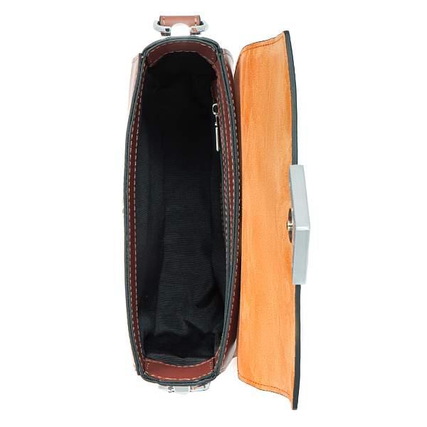 Cумка женская коричневый Sergio Belotti 60570 brown Napoli Sergio Belotti, Артикул: 60570 brown Napoli фото №1