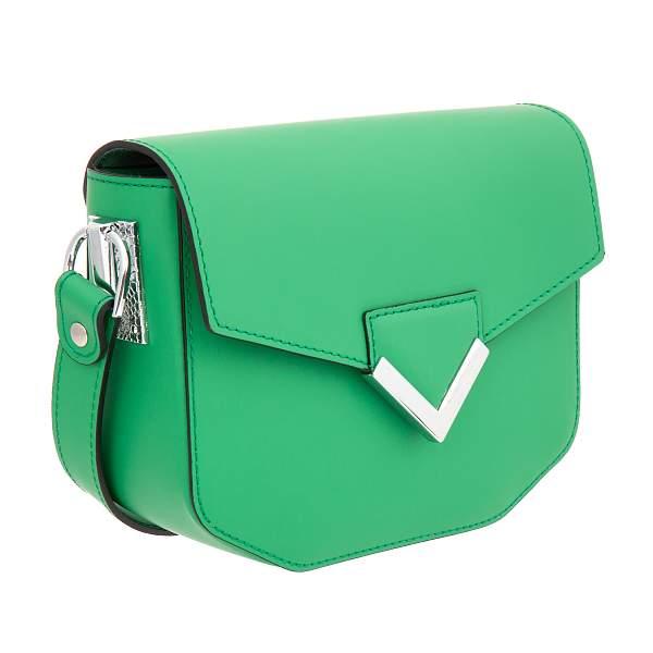 Cумка женская зелёный Sergio Belotti 60570 green Napoli Sergio Belotti, Артикул: 60570 green Napoli фото №1