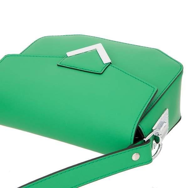 Cумка женская зелёный Sergio Belotti 60570 green Napoli Sergio Belotti, Артикул: 60570 green Napoli фото №1