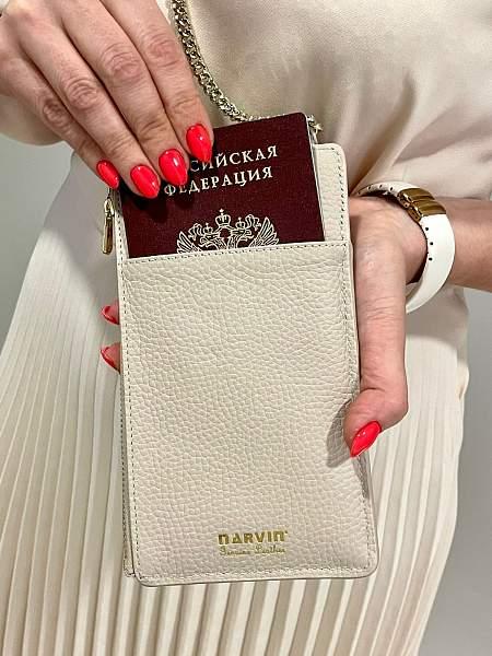 Сумочка для телефона Vasheron, Артикул: 9244-N.Powder Linen фото №1