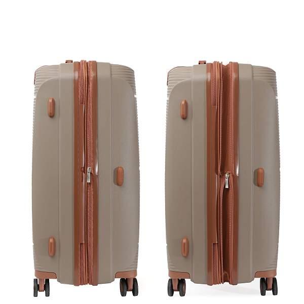 EN1010-24-3 FABRETTI Чемодан 4-х колесный 100% полипропилен Fabretti, Артикул: EN1010-24-3 фото №1