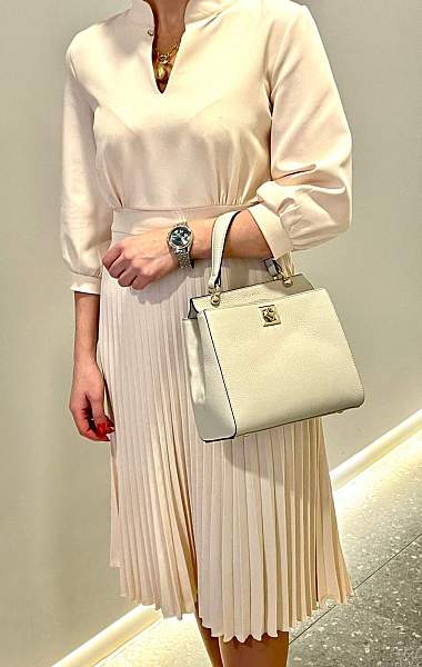 Сумка Narvin 9805-Polo Beige Vasheron, Артикул: 9805-Polo Beige фото №1