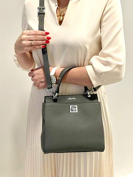 Сумка Narvin 9805-Polo Grey Vasheron, Артикул: 9805-Polo Grey фото №1