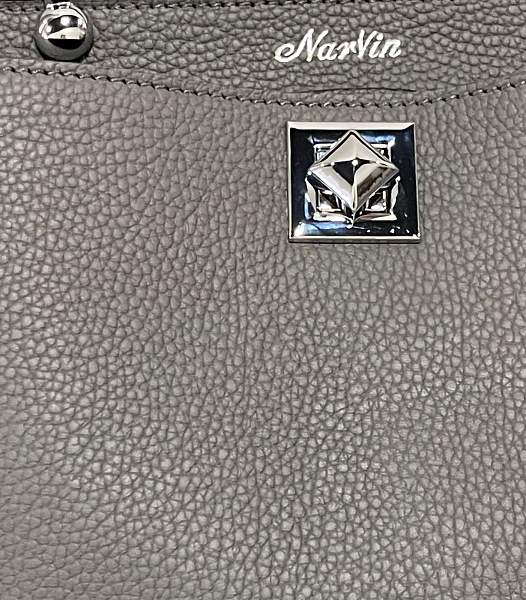 Сумка Narvin 9805-Polo Grey Vasheron, Артикул: 9805-Polo Grey фото №1