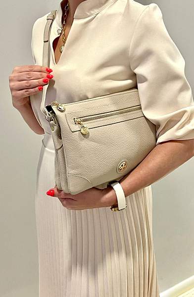 Сумка клатч Narvin 9809-Powder Linen Vasheron, Артикул: 9809-Powder Linen фото №1