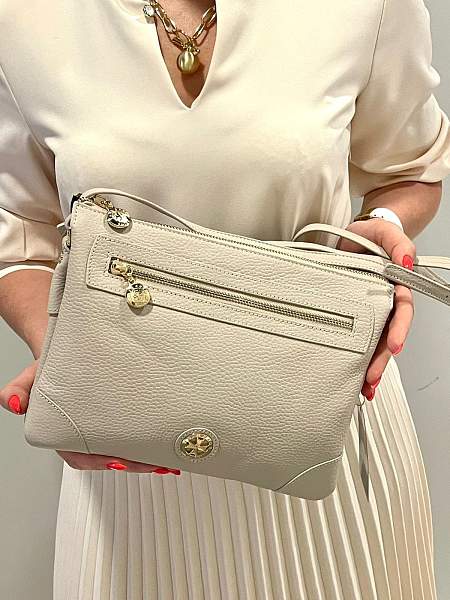 Сумка клатч Narvin 9809-Powder Linen Vasheron, Артикул: 9809-Powder Linen фото №1