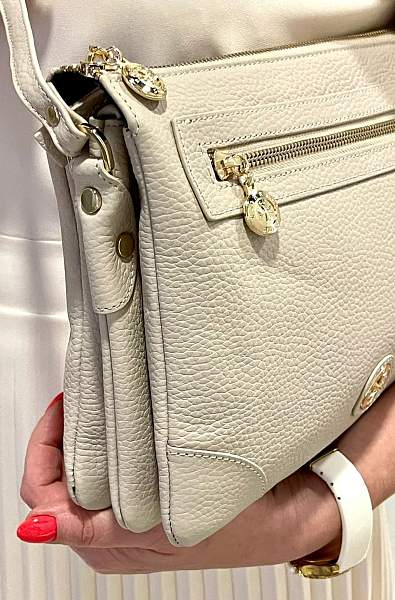 Сумка клатч Narvin 9809-Powder Linen Vasheron, Артикул: 9809-Powder Linen фото №1