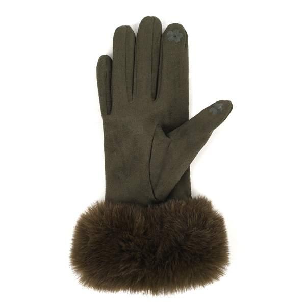 JRF3-27 FABRETTI Перчатки жен. 90%полиэстер/10%эластан Fabretti, Артикул: JRF3-27 фото №1