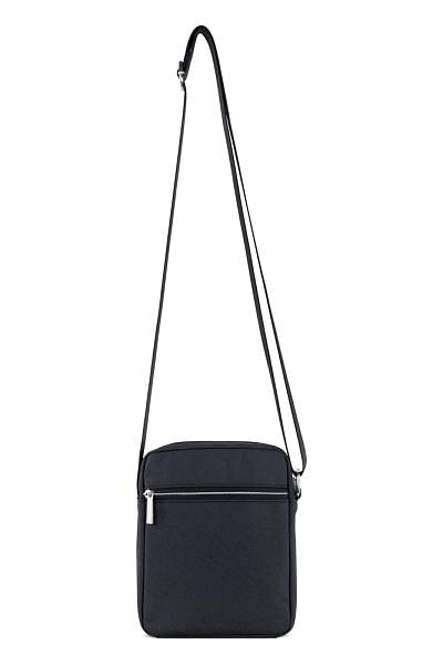 Сумка наплечная мужская BUGATTI Sera, антрацитовая, полиэстер, 17х5,5х21 см, 1,5 л 49630313 BUGATTI, Артикул: 49630313 фото №1