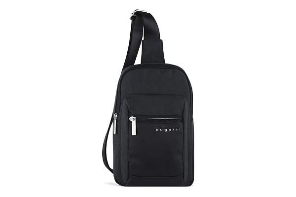 Сумка кросс-боди мужская BUGATTI Sera, антрацитовая, полиэстер, 17х6х26,5 см, 2,5 л 49630413 BUGATTI, Артикул: 49630413 фото №1