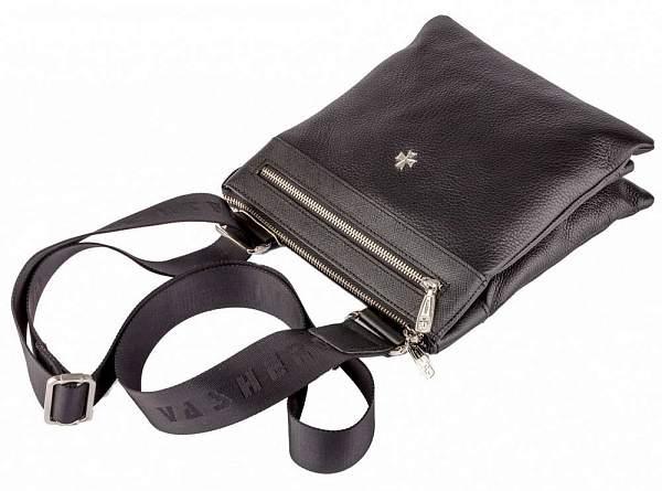 Сумка мужская с плечевым ремнем Narvin Vasheron, Артикул: 9499-N.Polo Black фото №1
