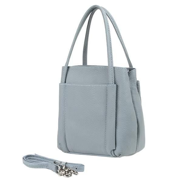 ED-2017-70 голубая сумка женская Jane's Story (кожа) Jane's Story, Артикул: ED-2017-70 фото №1