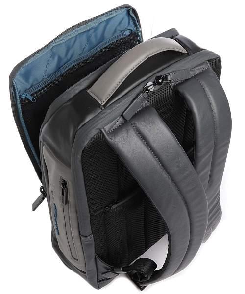 Бизнес-рюкзак кожаный Piquadro Piquadro, Артикул: CA4818UB00/NGR фото №1