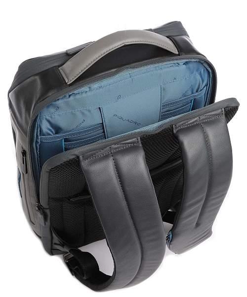 Бизнес-рюкзак кожаный Piquadro Piquadro, Артикул: CA4818UB00/NGR фото №1