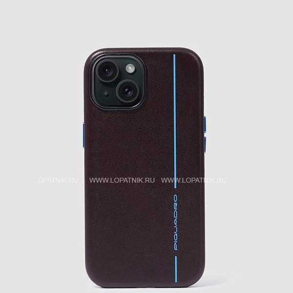 Кожаный чехол для iPhone®15 6,1'' Piquadro, Артикул: AC6437B2/MO фото №1