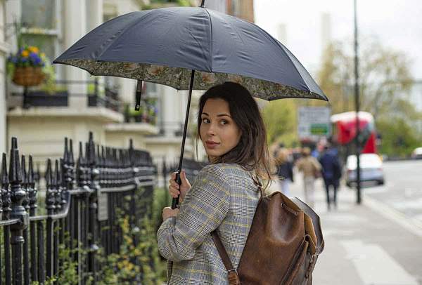 L856-4368 PimpernelBayleafManilla (Первоцвет) Зонт женский трость Morris Co Fulton Fulton, Артикул: L856-4368 PimpernelBayleafManilla фото №1