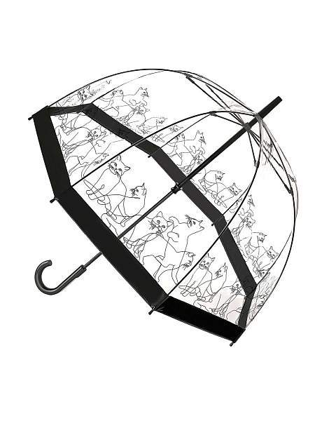 L042-4425 Cats (Кошки) Зонт женский трость Fulton Fulton, Артикул: L042-4425 Cats фото №1
