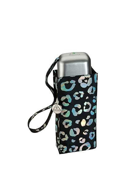 L501-4412 IridescentLeopard (Радужный леопард) Зонт женский механика Fulton Fulton, Артикул: L501-4412 IridescentLeopard фото №1