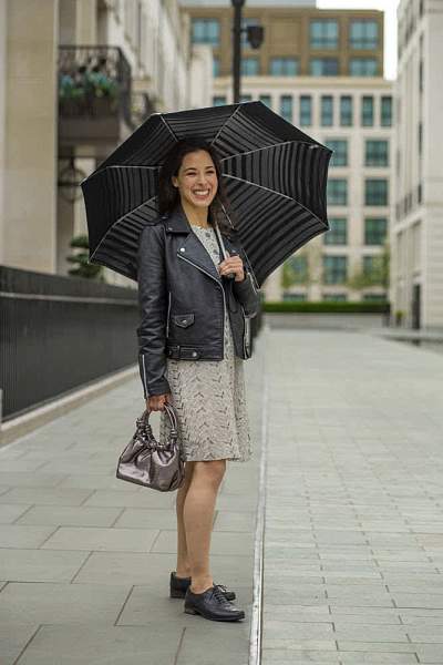 L354-4418 SilverStripes (Серебряные полосы) Зонт женский механика Fulton Fulton, Артикул: L354-4418 SilverStripes фото №1