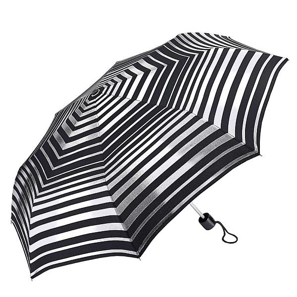 L354-4418 SilverStripes (Серебряные полосы) Зонт женский механика Fulton Fulton, Артикул: L354-4418 SilverStripes фото №1