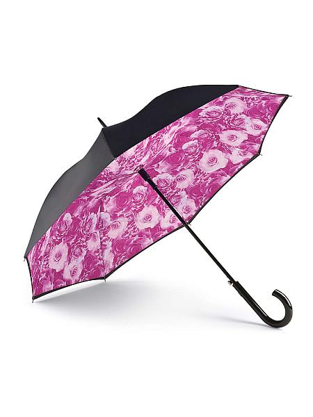 L754-4382 NeonFloral (Розовые розы) Зонт женский трость Fulton Fulton, Артикул: L754-4382 NeonFloral фото №1