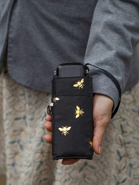 L501-4411 GoldenBees (Золотые пчелы) Зонт женский механика Fulton Fulton, Артикул: L501-4411 GoldenBees фото №1