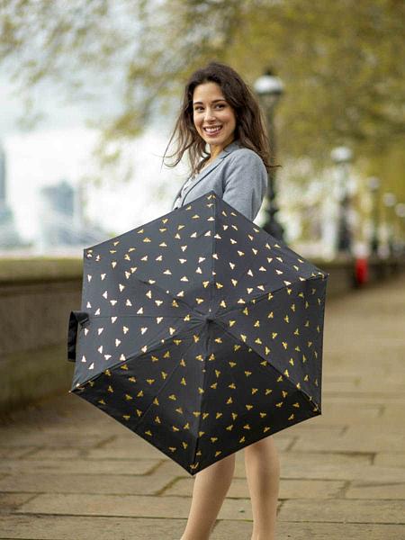 L501-4411 GoldenBees (Золотые пчелы) Зонт женский механика Fulton Fulton, Артикул: L501-4411 GoldenBees фото №1