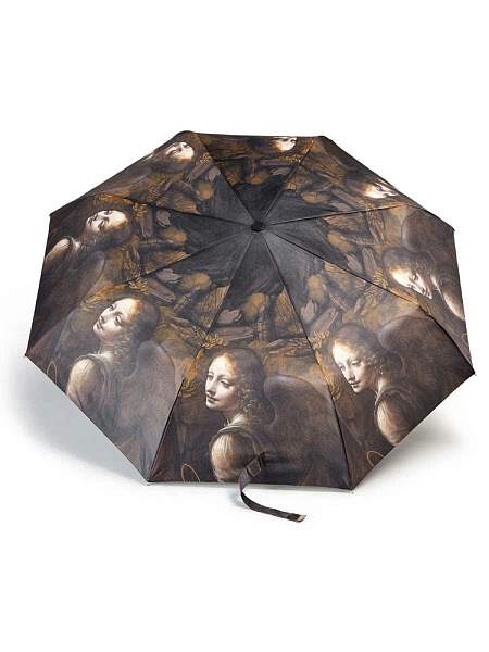 L849-4434 AngelfromTheVirginOfTheRock (Мадонна в скалах,Л.Винчи) Зонт женский механика Fulton Fulton, Артикул: L849-4434 AngelfromTheVirginOfTheRock фото №1