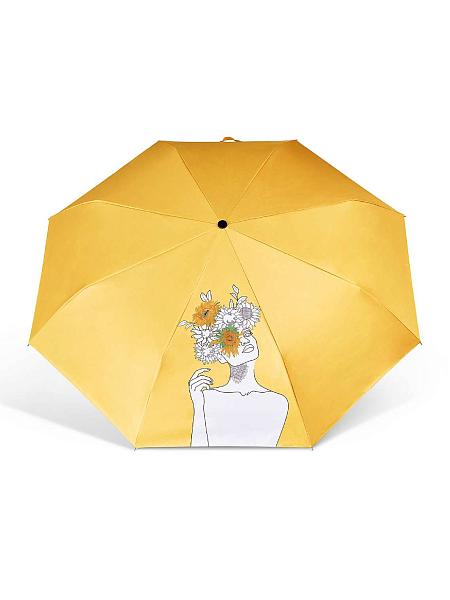 L884-4296 Sunflowers (Подсолнухи,В.Гог) Зонт женский механика Fulton Fulton, Артикул: L884-4296 Sunflowers фото №1