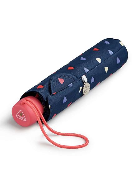 L553-4422 DitsyHearts (Сердца цветные) Зонт женский механика Fulton Fulton, Артикул: L553-4422 DitsyHearts фото №1