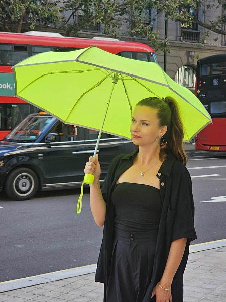 L353-4375 Neon (Неон) Зонт женский механика Fulton Fulton, Артикул: L353-4375 Neon фото №1