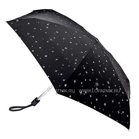 l501-4409 glitterstarsblack (блестящие звезды) зонт женский механика fulton Fulton