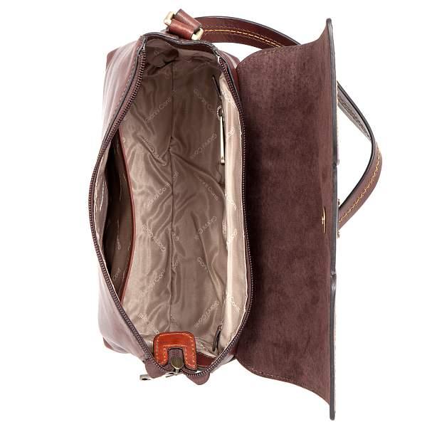 Сумка коричнево-зеленый Gianni Conti 9433235 dark brown-green Gianni Conti, Артикул: 9433235 dark brown-green фото №1