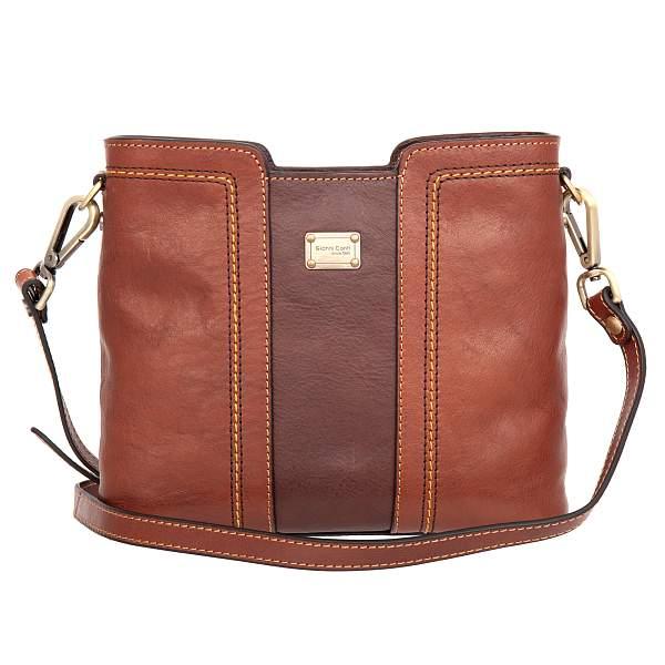 Женская сумка коричневый Gianni Conti 9433230 tan dark brown Gianni Conti, Артикул: 9433230 tan dark brown фото №1