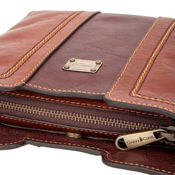 Женская сумка коричневый Gianni Conti 9433230 tan dark brown Gianni Conti, Артикул: 9433230 tan dark brown фото №1