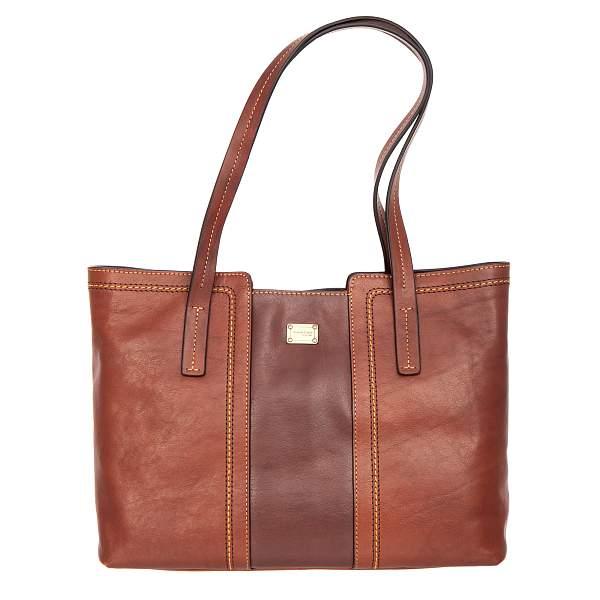 Сумка коричневый Gianni Conti 9433220 Tan-Dark Brown Gianni Conti, Артикул: 9433220 tan-dark brown фото №1