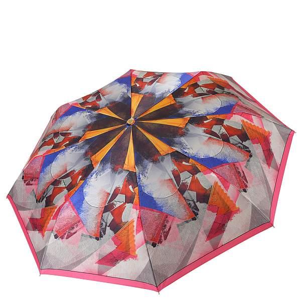 L-20112-2 Зонт жен. Fabretti, облегченный суперавтомат, 3 сложения,cатин Fabretti, Артикул: L-20112-2 фото №1