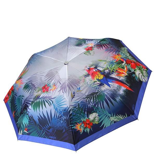 L-20110-2 Зонт жен. Fabretti, облегченный суперавтомат, 3 сложения,cатин Fabretti, Артикул: L-20110-2 фото №1