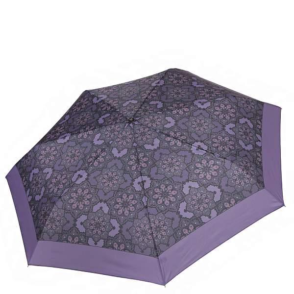 P-19115-6 Зонт жен. Fabretti, мини суперавтомат, 3 сложения, эпонж Fabretti, Артикул: P-19115-6 фото №1