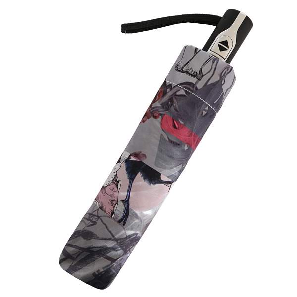 L-20223-3 Зонт жен. Fabretti, облегченный суперавтомат, 3 сложения,сатин Fabretti, Артикул: L-20223-3 фото №1