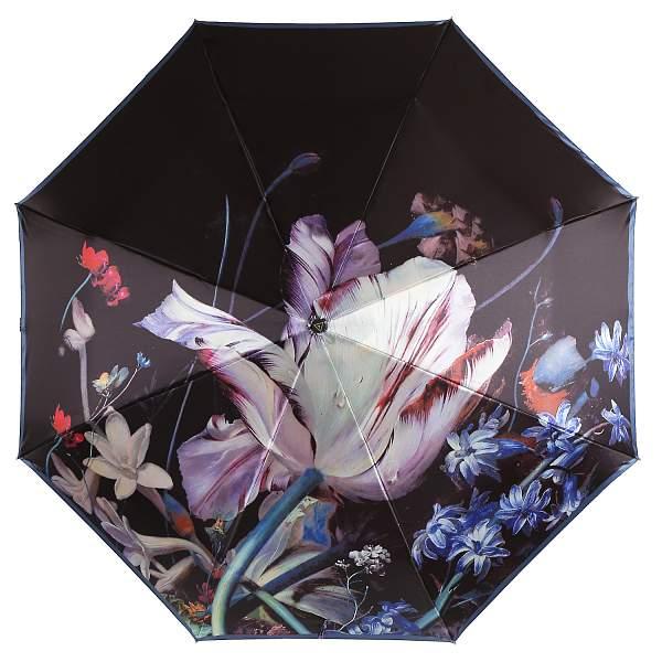 S-20199-2 Зонт жен. Fabretti, автомат, 3 сложения, сатин Fabretti, Артикул: S-20199-2 фото №1