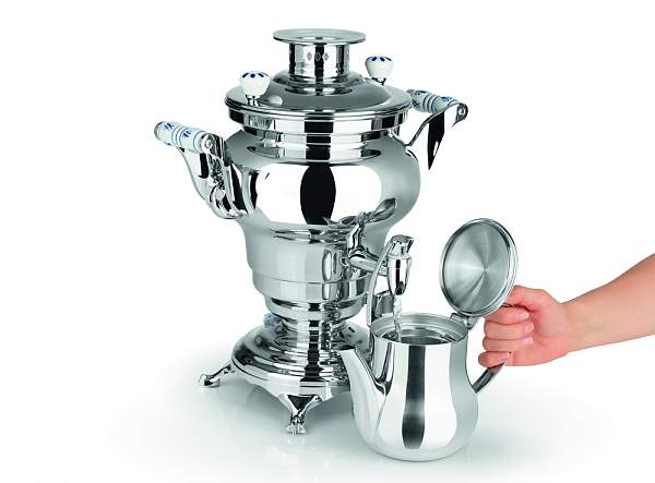 Самовар BEEM модель Odessa, 3 литра, серебристый 07350 Beem, Артикул: 07350 фото №1