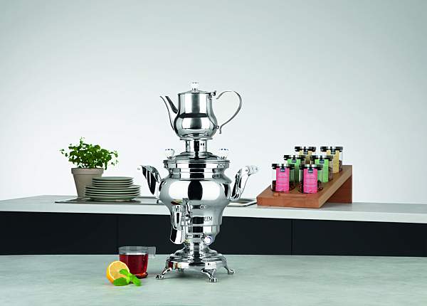 Самовар BEEM модель Odessa, 3 литра, серебристый 07350 Beem, Артикул: 07350 фото №1