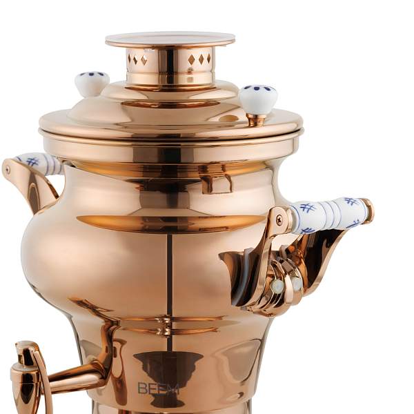 Самовар BEEM модель Rebecca, 5 литров, золотистый 07346 Beem, Артикул: 07346 фото №1