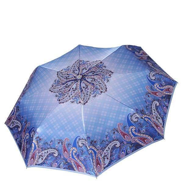 L-19105-1 Зонт жен. Fabretti, облегченный суперавтомат, 3 сложения, сатин Fabretti, Артикул: L-19105-1 фото №1