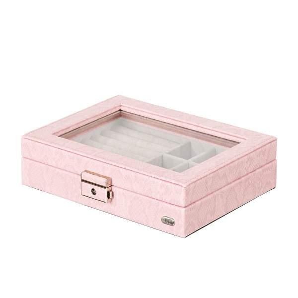 Шкатулка для украшений Jardin D'Ete, цвет розовый, "змея", 20 х 15 х 5 см P3765 JARDIN D'ETE, Артикул: P3765 фото №1