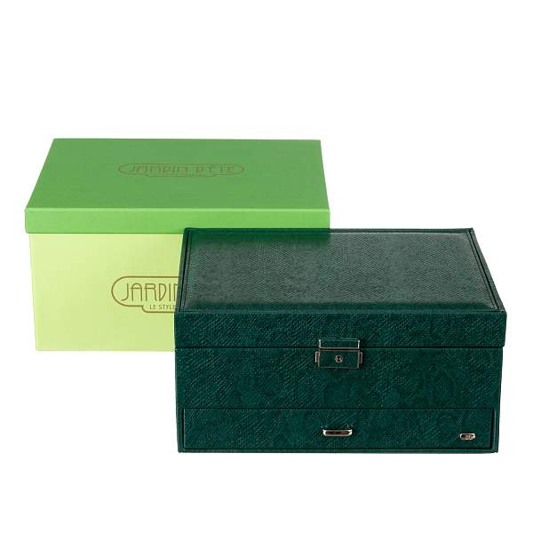 Шкатулка для украшений Jardin D'Ete, цвет зеленый, "змея", 30 х 21,5 х 14,5 см P3769 JARDIN D'ETE, Артикул: P3769 фото №1