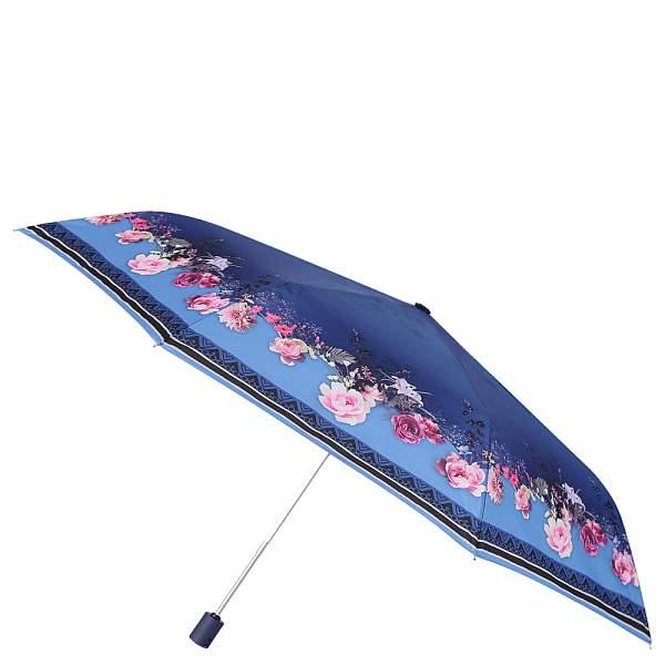 P-19106-5 Зонт жен. Fabretti, мини суперавтомат, 3 сложения, эпонж Fabretti, Артикул: P-19106-5 фото №1