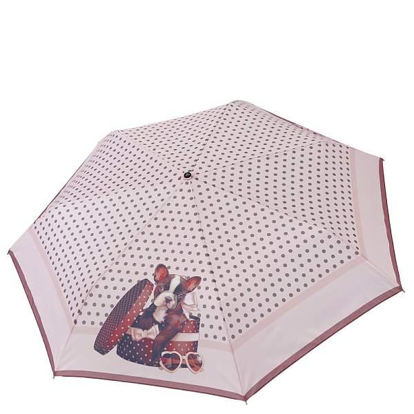 P-20103-2 Зонт жен. Fabretti, мини суперавтомат, 3 сложения,эпонж Fabretti, Артикул: P-20103-2 фото №1