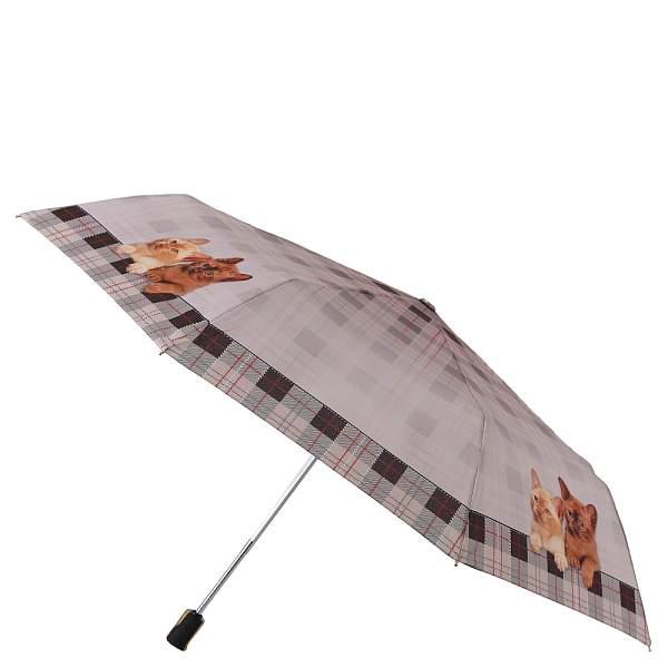 L-20105-2 Зонт жен. Fabretti, облегченный суперавтомат, 3 сложения,эпонж Fabretti, Артикул: L-20105-2 фото №1